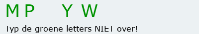 Bevestigingscode