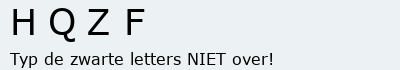 Bevestigingscode