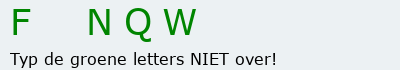 Bevestigingscode