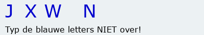 Bevestigingscode