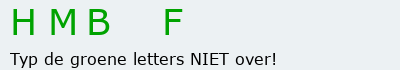 Bevestigingscode