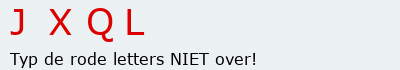 Bevestigingscode