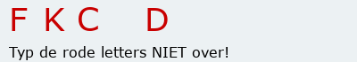 Bevestigingscode