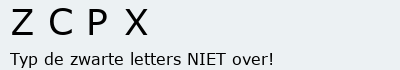 Bevestigingscode