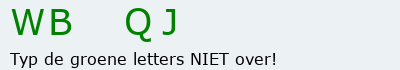 Bevestigingscode