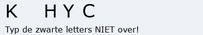 Bevestigingscode