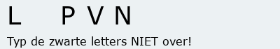 Bevestigingscode