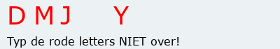 Bevestigingscode
