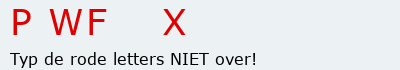 Bevestigingscode
