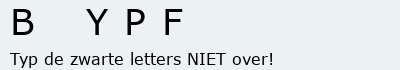 Bevestigingscode