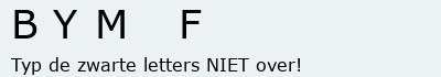 Bevestigingscode