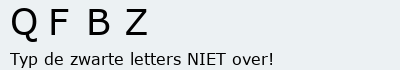 Bevestigingscode