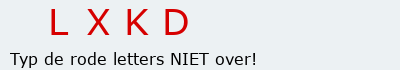 Bevestigingscode