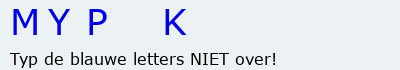Bevestigingscode
