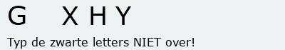 Bevestigingscode