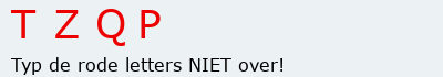Bevestigingscode