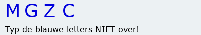 Bevestigingscode