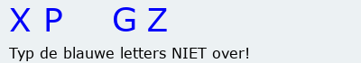 Bevestigingscode
