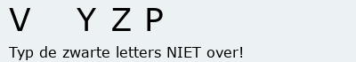Bevestigingscode