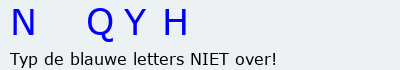 Bevestigingscode