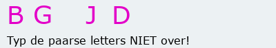 Bevestigingscode