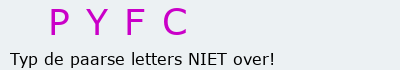 Bevestigingscode