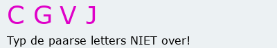 Bevestigingscode