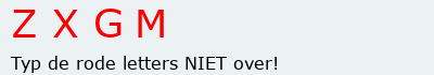 Bevestigingscode