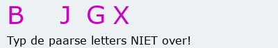 Bevestigingscode