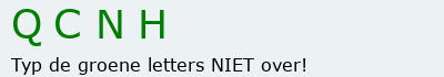Bevestigingscode