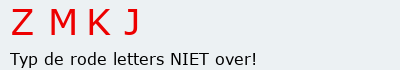 Bevestigingscode