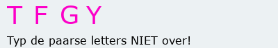 Bevestigingscode