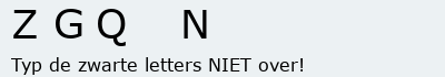 Bevestigingscode