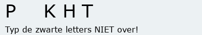 Bevestigingscode