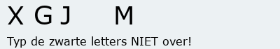 Bevestigingscode