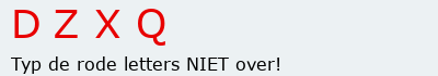 Bevestigingscode