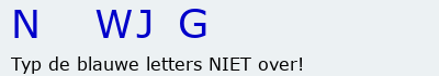 Bevestigingscode