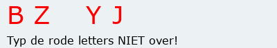 Bevestigingscode