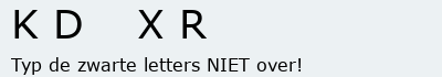 Bevestigingscode