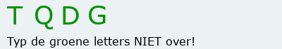 Bevestigingscode