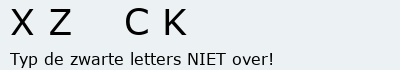 Bevestigingscode