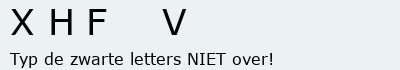 Bevestigingscode