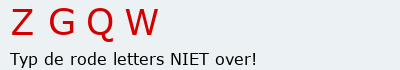 Bevestigingscode