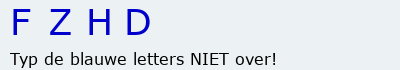 Bevestigingscode