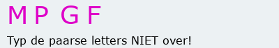 Bevestigingscode