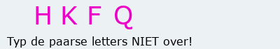 Bevestigingscode