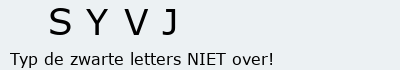 Bevestigingscode
