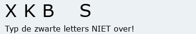 Bevestigingscode