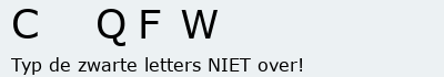 Bevestigingscode