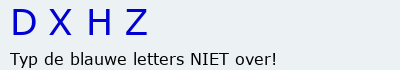 Bevestigingscode